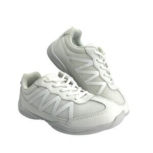 Smapavic Cheer Shoes White Lace Up Sneakers US 5.5